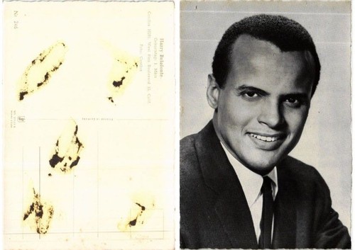 Cpa harry bellafonte film - cpa, star
