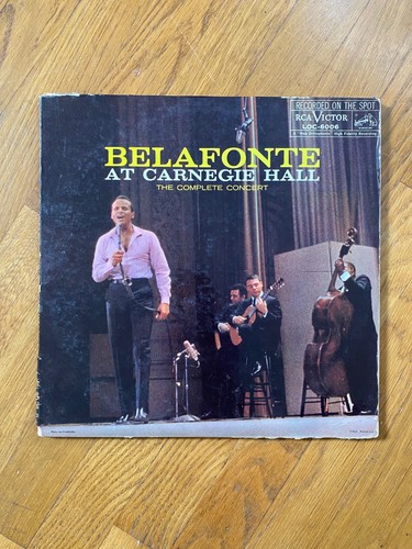 Belafonte carnegie hall - carnegie,