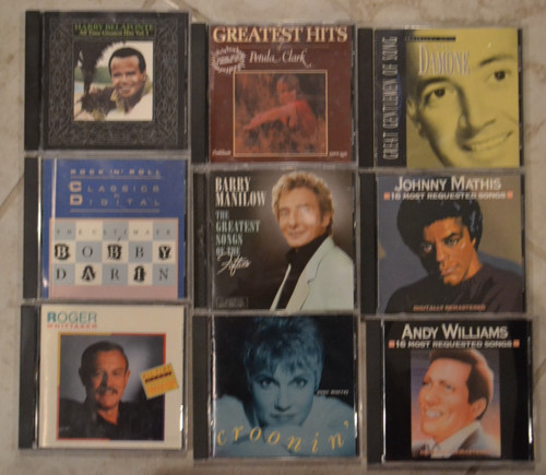 Lot cds traditional pop - lot, of