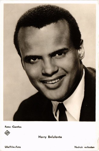 Cpa harry bellafonte film star - harry,