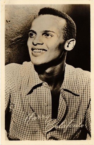 Cpa harry bellafonte film star - cpa,